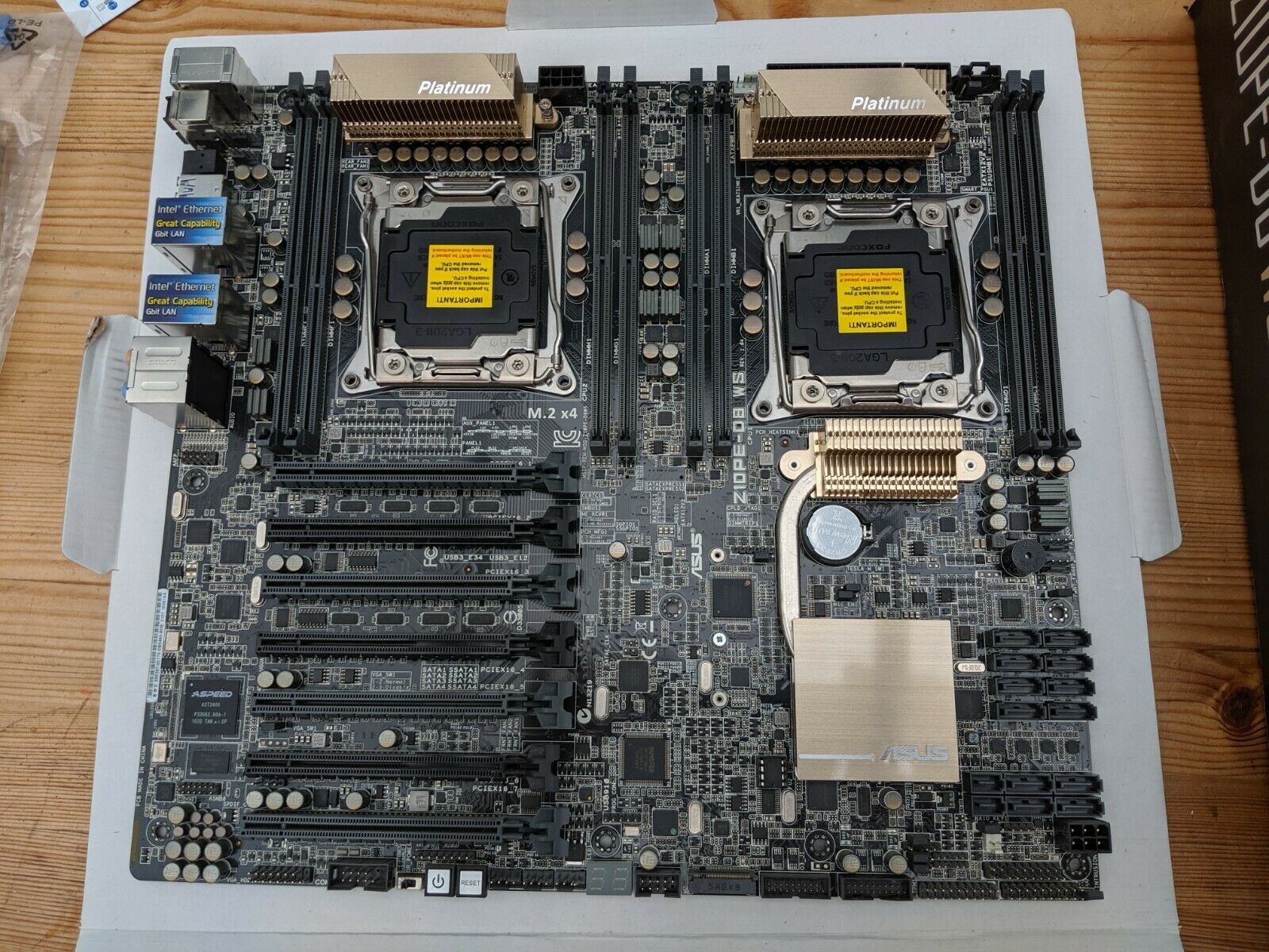 Motherboard purchased, ASUS Z10PE-D8 WS